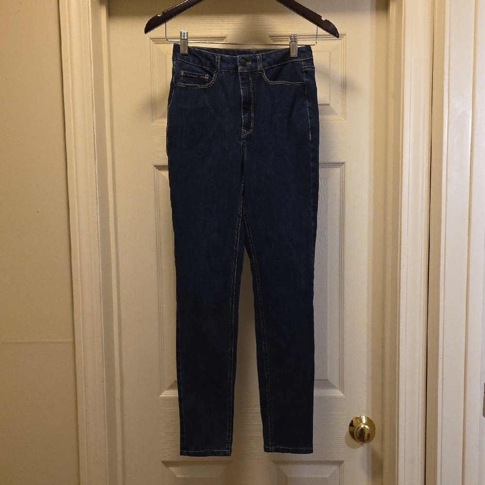Commando High Rise Dark Blue Jeans. A-6